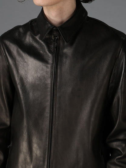 DC SUPER-VILLAINS "THE JOKER" LEATHER JACKET