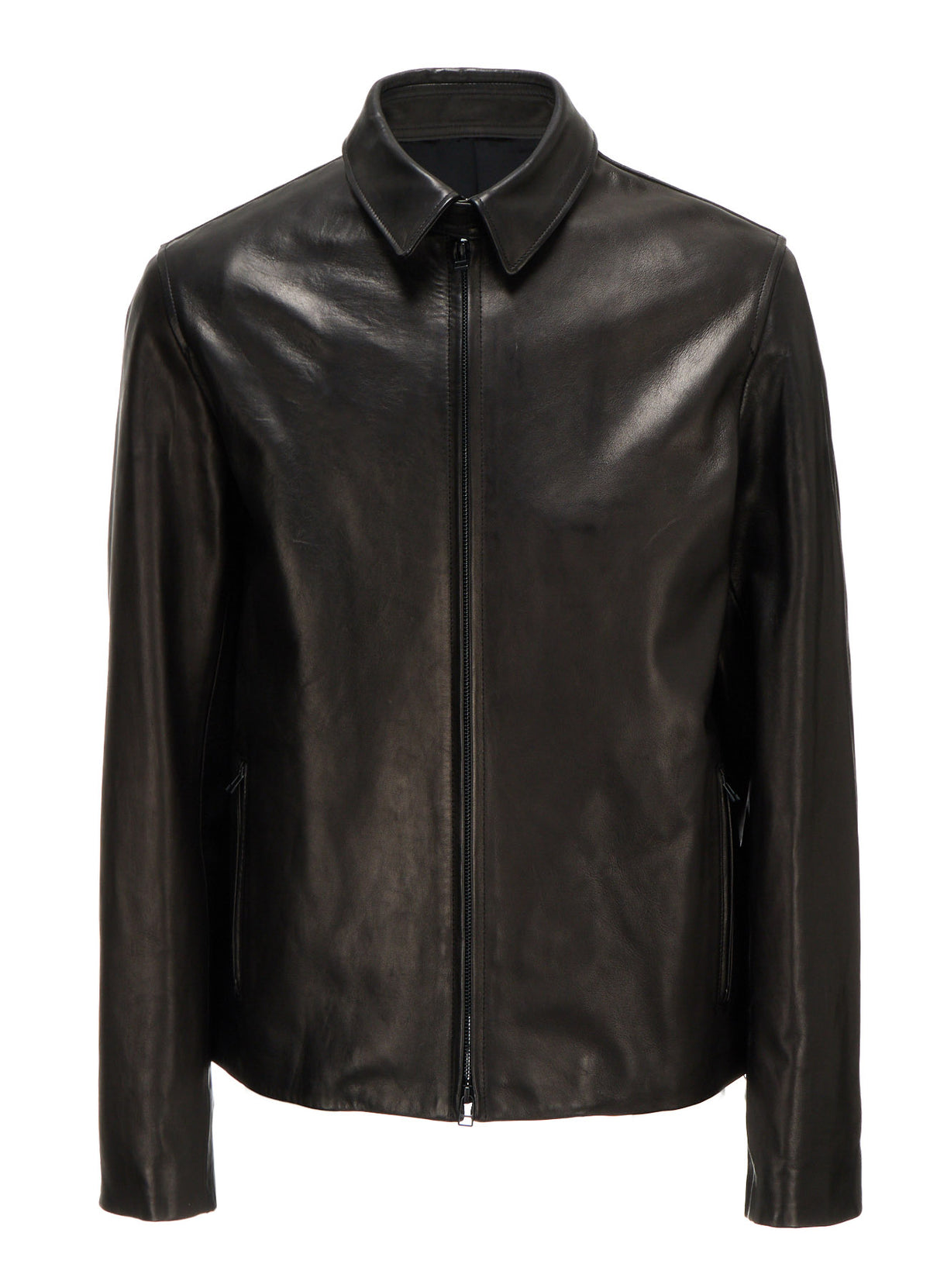 DC SUPER-VILLAINS "THE JOKER" LEATHER JACKET