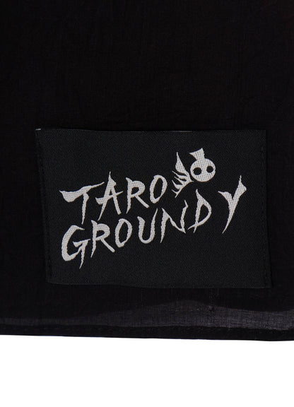 Ground Y×Taro Okamoto Graphic-print scarf Collage Type:B