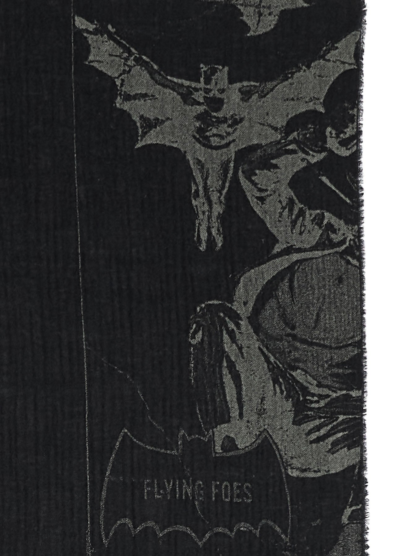 DC SUPER-VILLAINS COLLAGE PRINT WOOL STOLE – THE SHOP YOHJI YAMAMOTO
