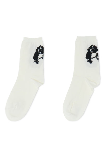 <SOUUN TAKEDA>LOGO SOCKS