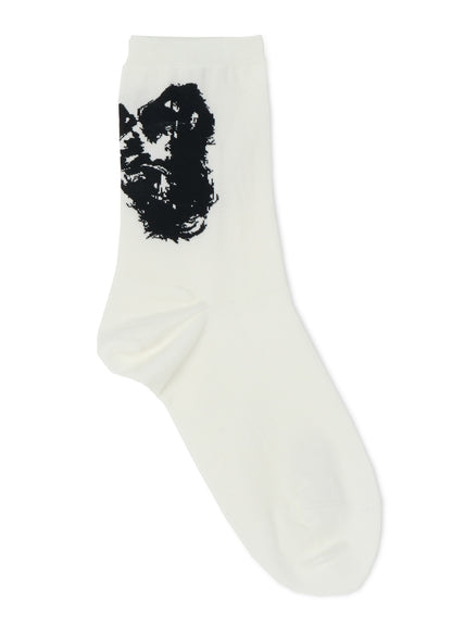 <SOUUN TAKEDA>LOGO SOCKS