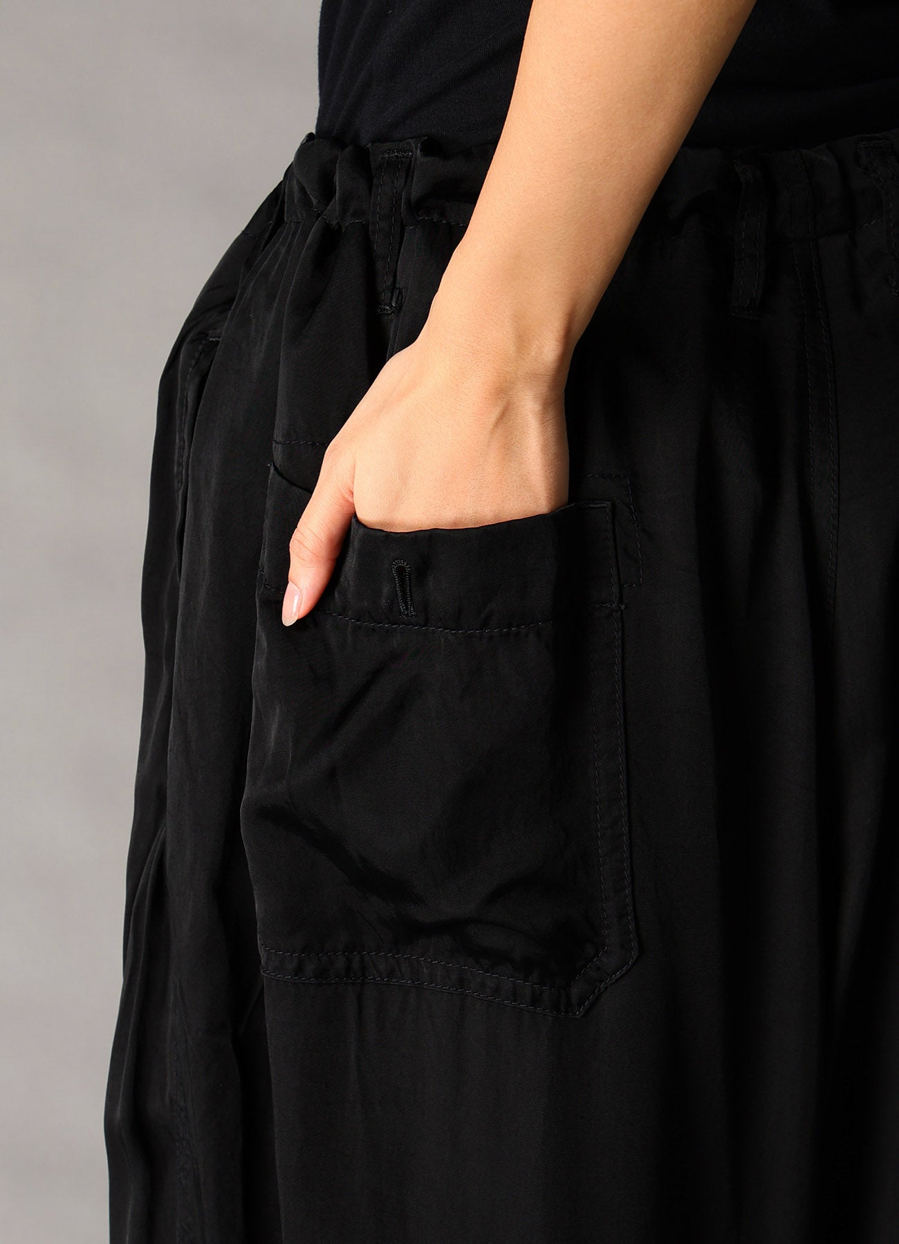 CUPRO FIBRIL TWILL PANTS