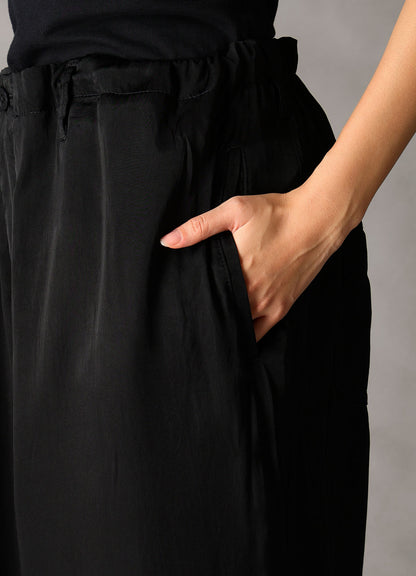 CUPRO FIBRIL TWILL PANTS