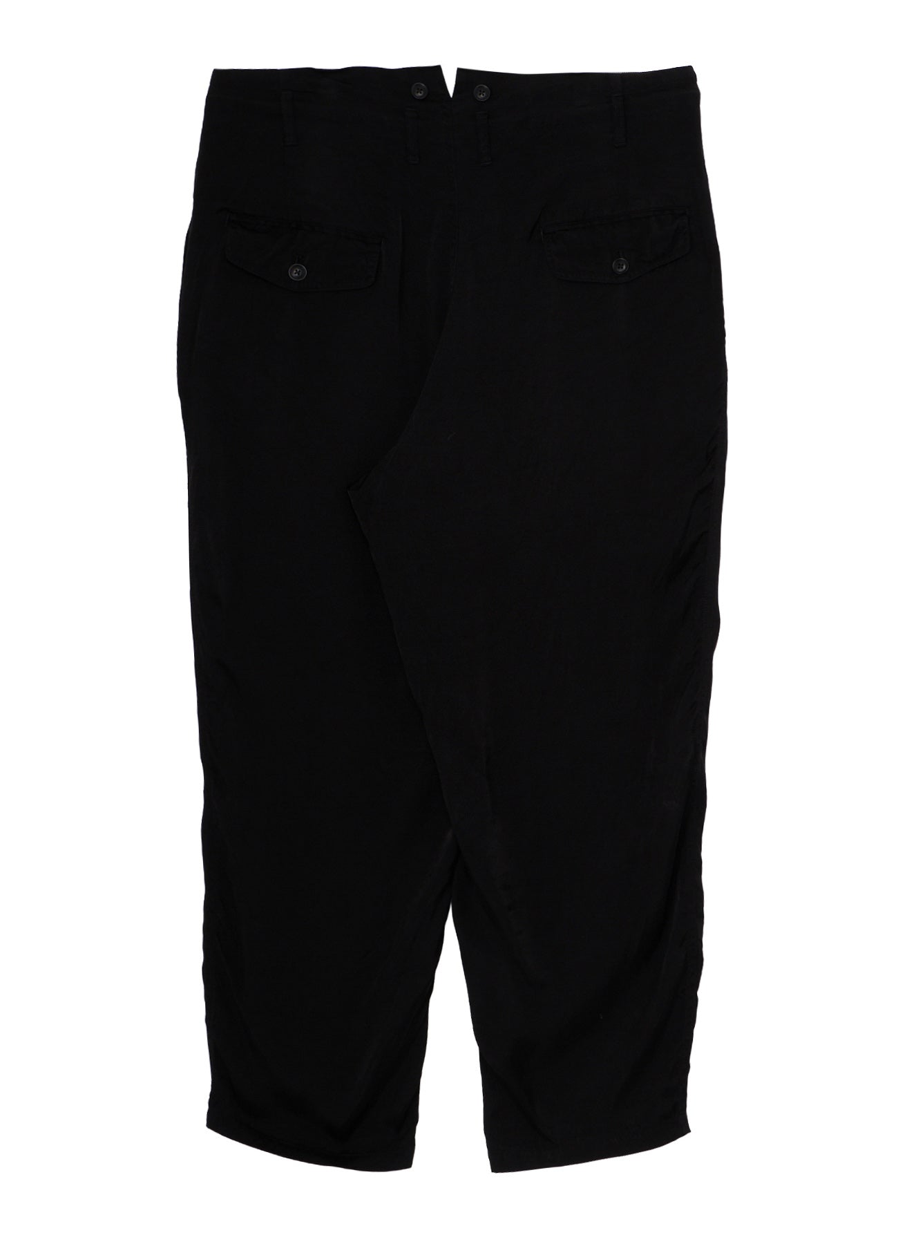 CUPRO FIBRIL TWILL 2-TUCK PANTS