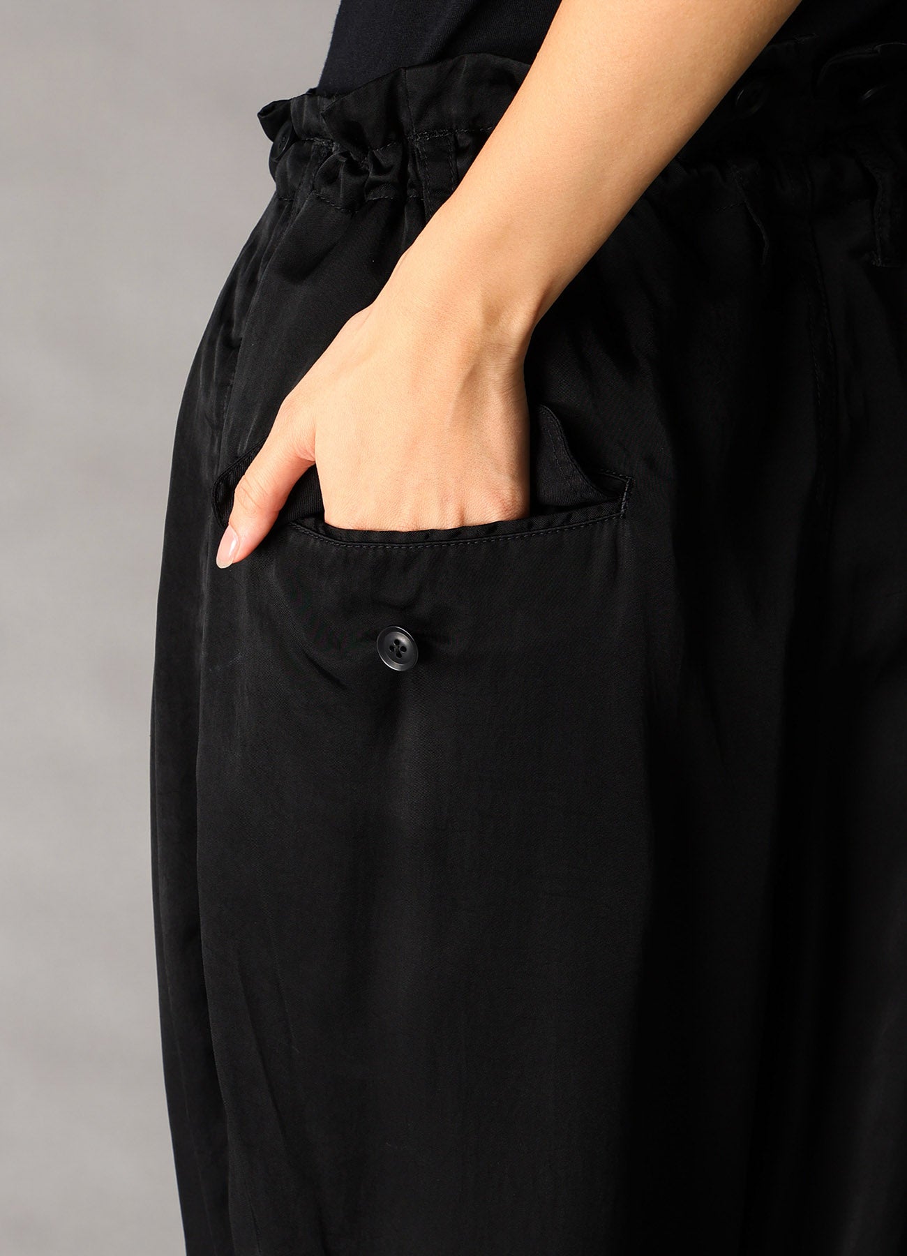 CUPRO FIBRIL TWILL 2-TUCK PANTS