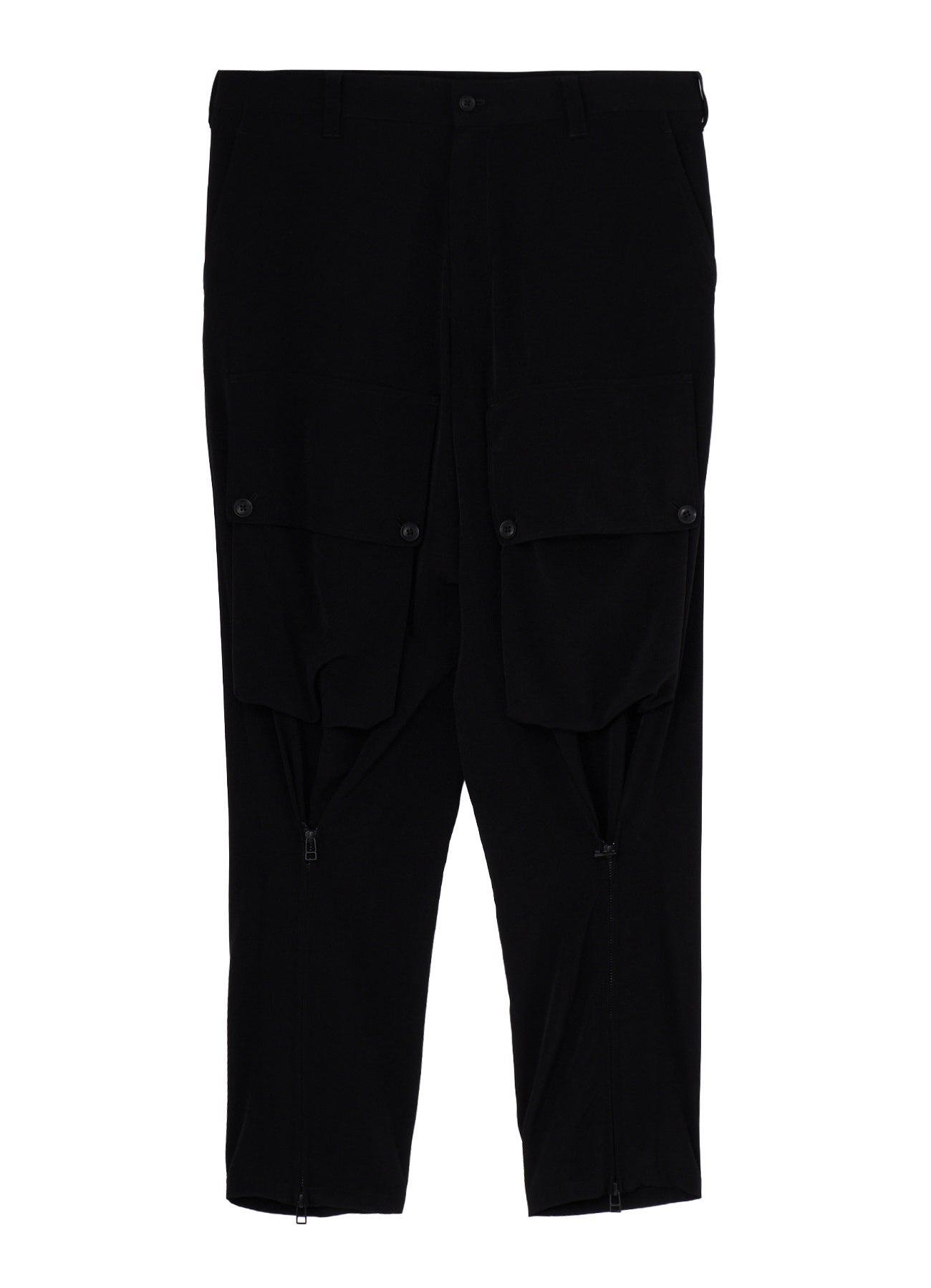 CREPE de CHINE ZIPPER JODHPURS CARGO PANTS
