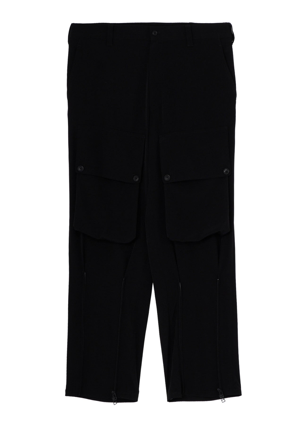 CREPE de CHINE ZIPPER JODHPURS CARGO PANTS
