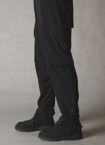 CREPE de CHINE SUSPENDER JODHPURS PANTS