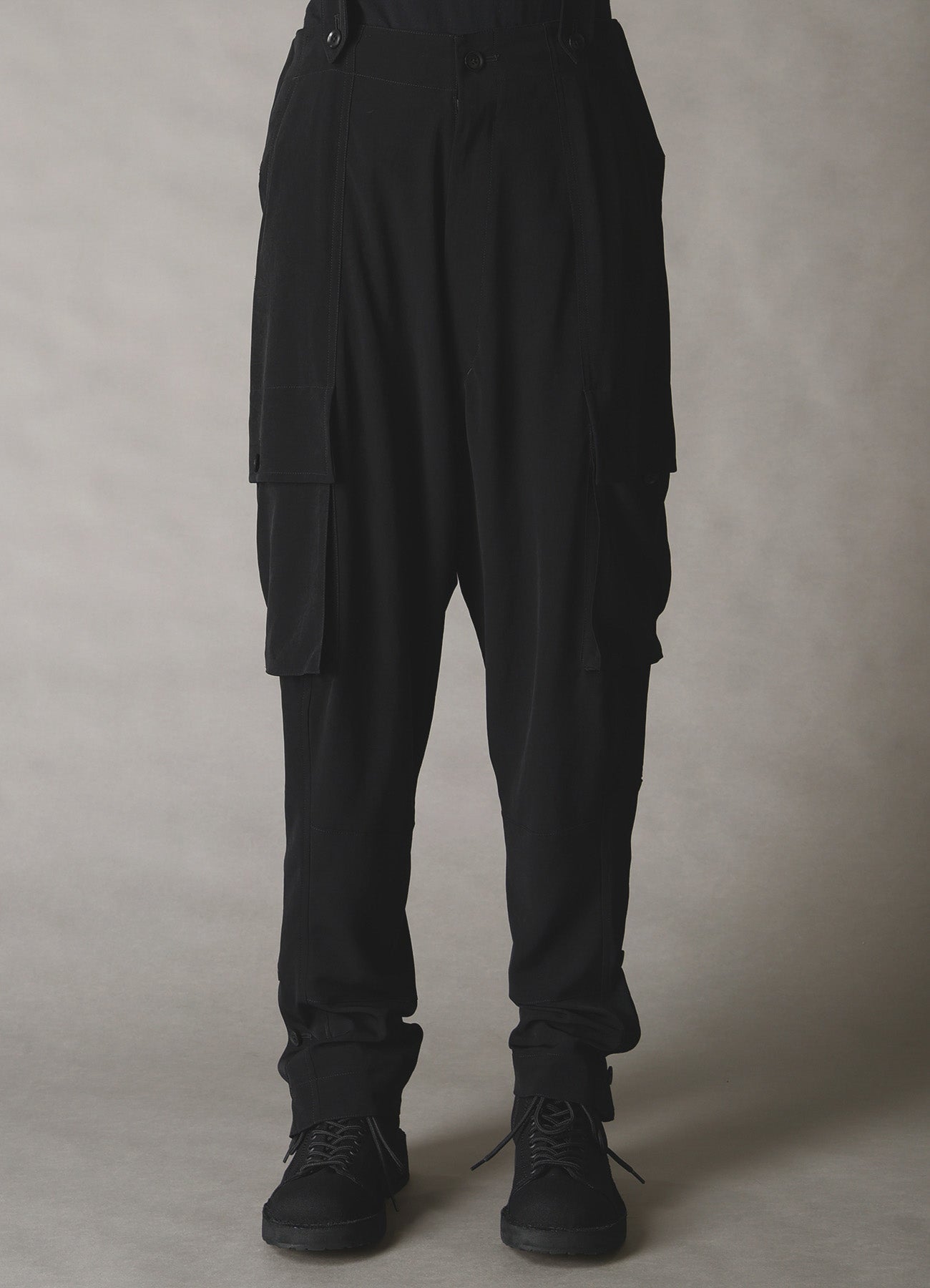 CREPE de CHINE SUSPENDER JODHPURS PANTS