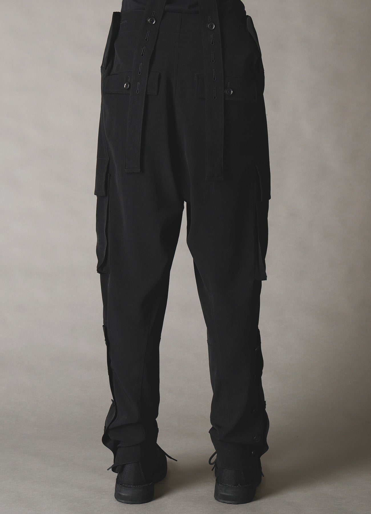 CREPE de CHINE SUSPENDER JODHPURS PANTS