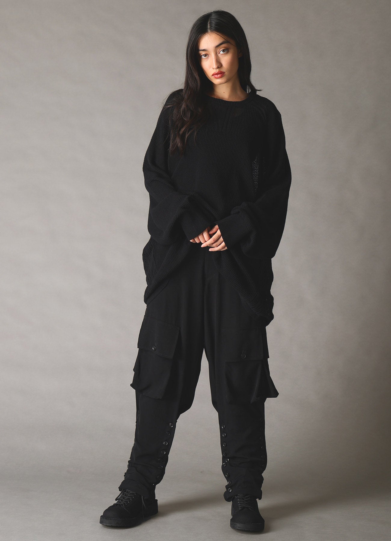 CREPE de CHINE CARGO JODHPURS PANTS