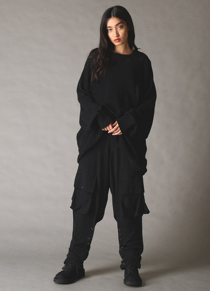 CREPE de CHINE CARGO JODHPURS PANTS
