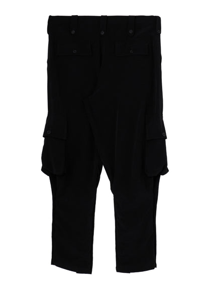 CREPE de CHINE CARGO JODHPURS PANTS