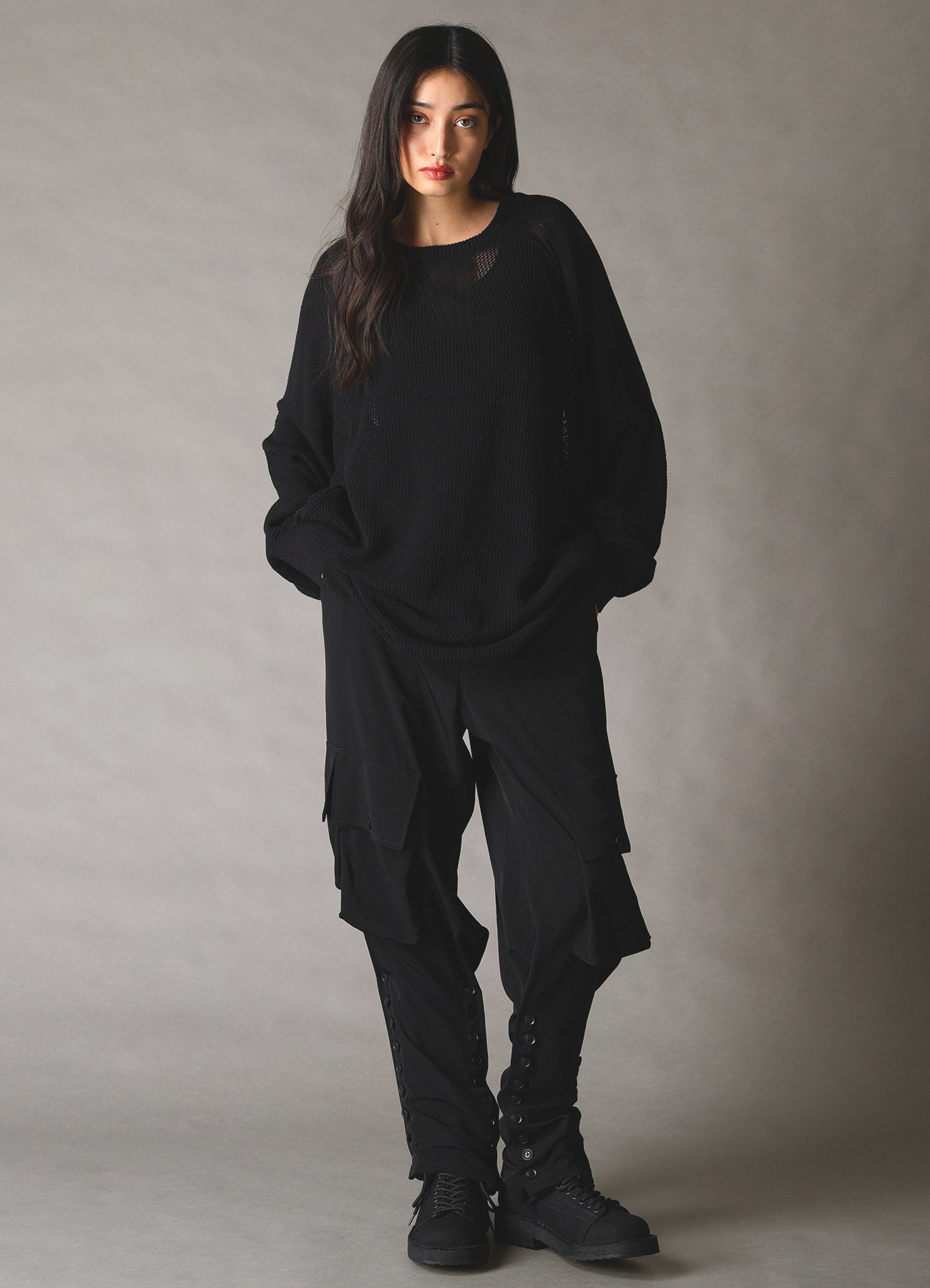 CREPE de CHINE CARGO JODHPURS PANTS
