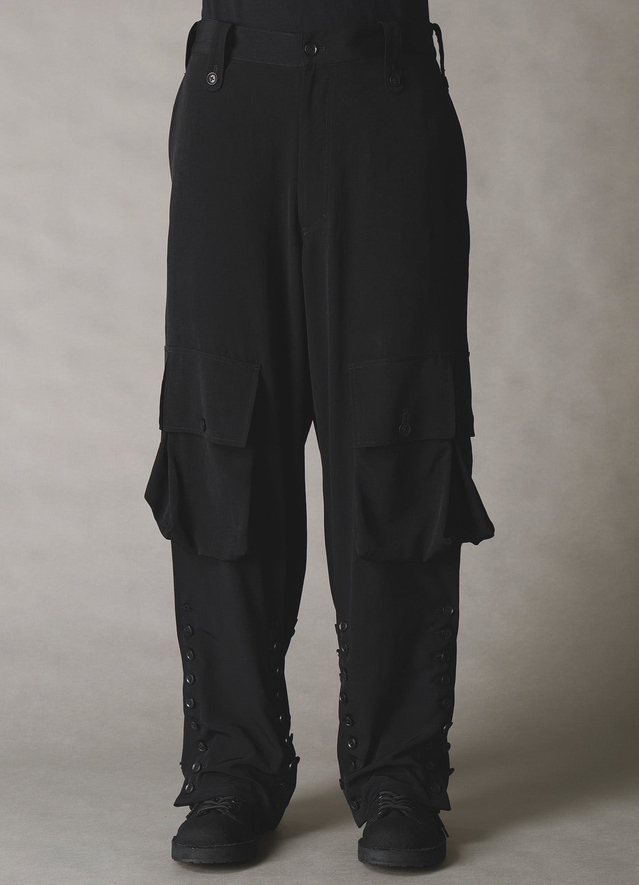 CREPE de CHINE CARGO JODHPURS PANTS