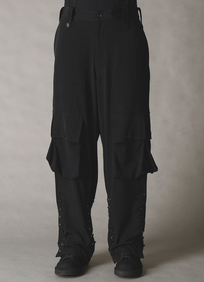 CREPE de CHINE CARGO JODHPURS PANTS