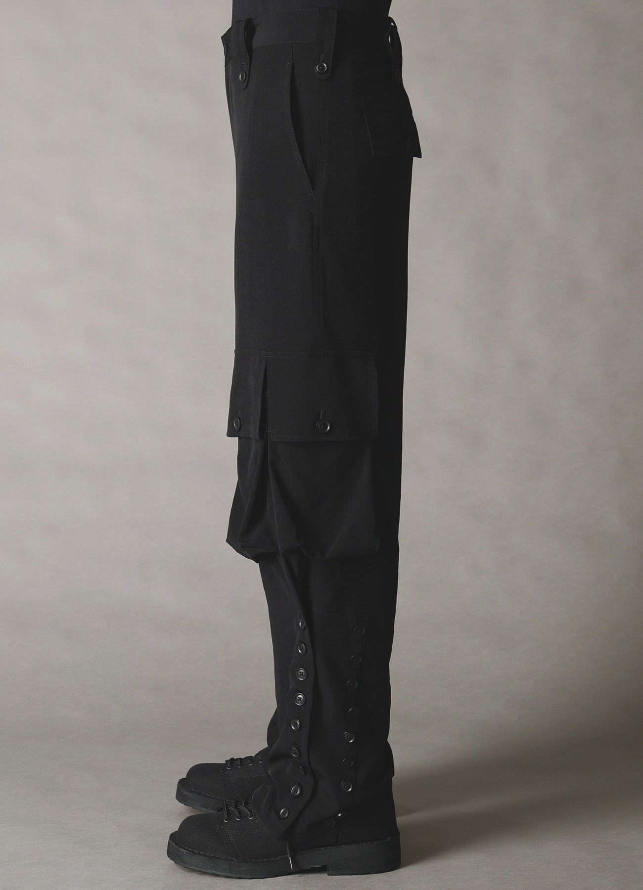 CREPE de CHINE CARGO JODHPURS PANTS – THE SHOP YOHJI YAMAMOTO