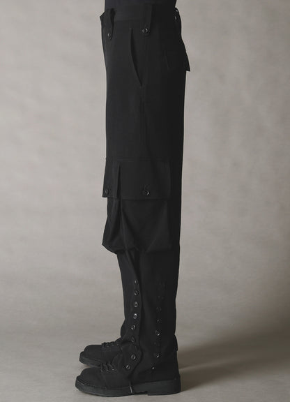 CREPE de CHINE CARGO JODHPURS PANTS