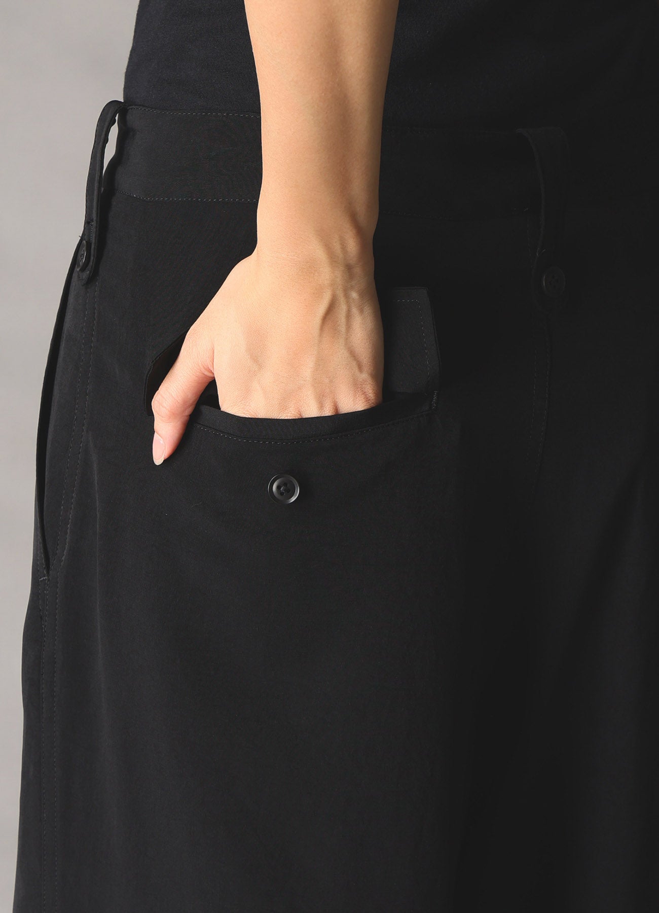 CREPE de CHINE CARGO JODHPURS PANTS