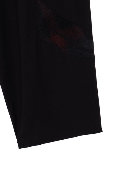 Ground Y×Taro Okamoto Mixed-Media Composition Pants”Black Face”