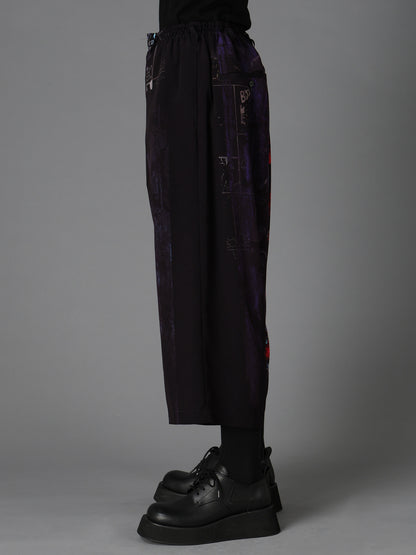 DC SUPER-VILLAINS PRINT PANTS