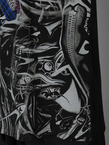 Ground Y×Taro Okamoto Mixed-Media Composition T-shirts ”The Law of the Jungle”