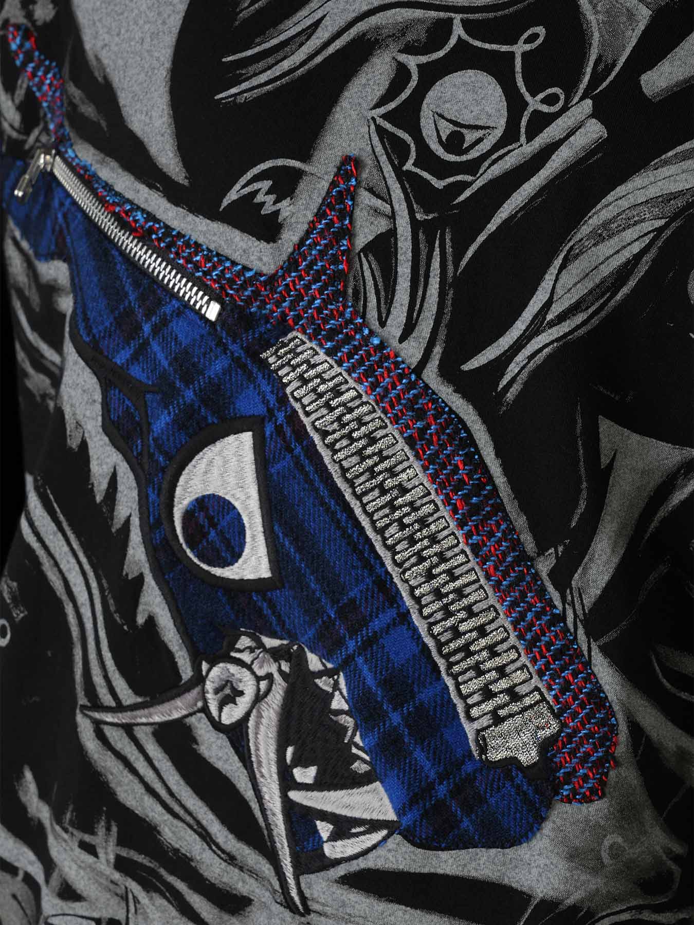 Ground Y×Taro Okamoto Mixed-Media Composition T-shirts ”The Law of the Jungle”