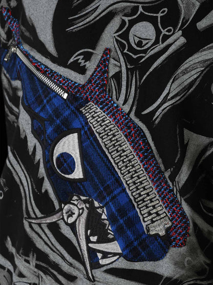 Ground Y×Taro Okamoto Mixed-Media Composition T-shirts ”The Law of the Jungle”