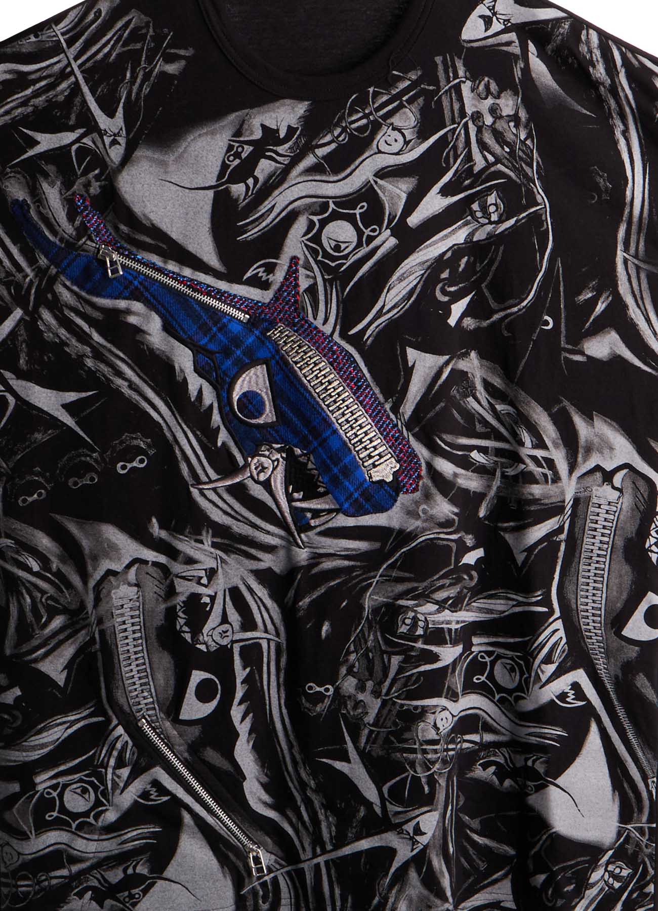 Ground Y×Taro Okamoto Mixed-Media Composition T-shirts ”The Law of the Jungle”