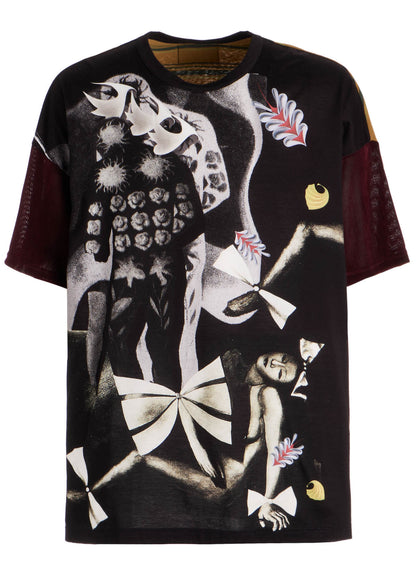 Ground Y×Taro Okamoto Patchwork T-shirts Collage Type:A