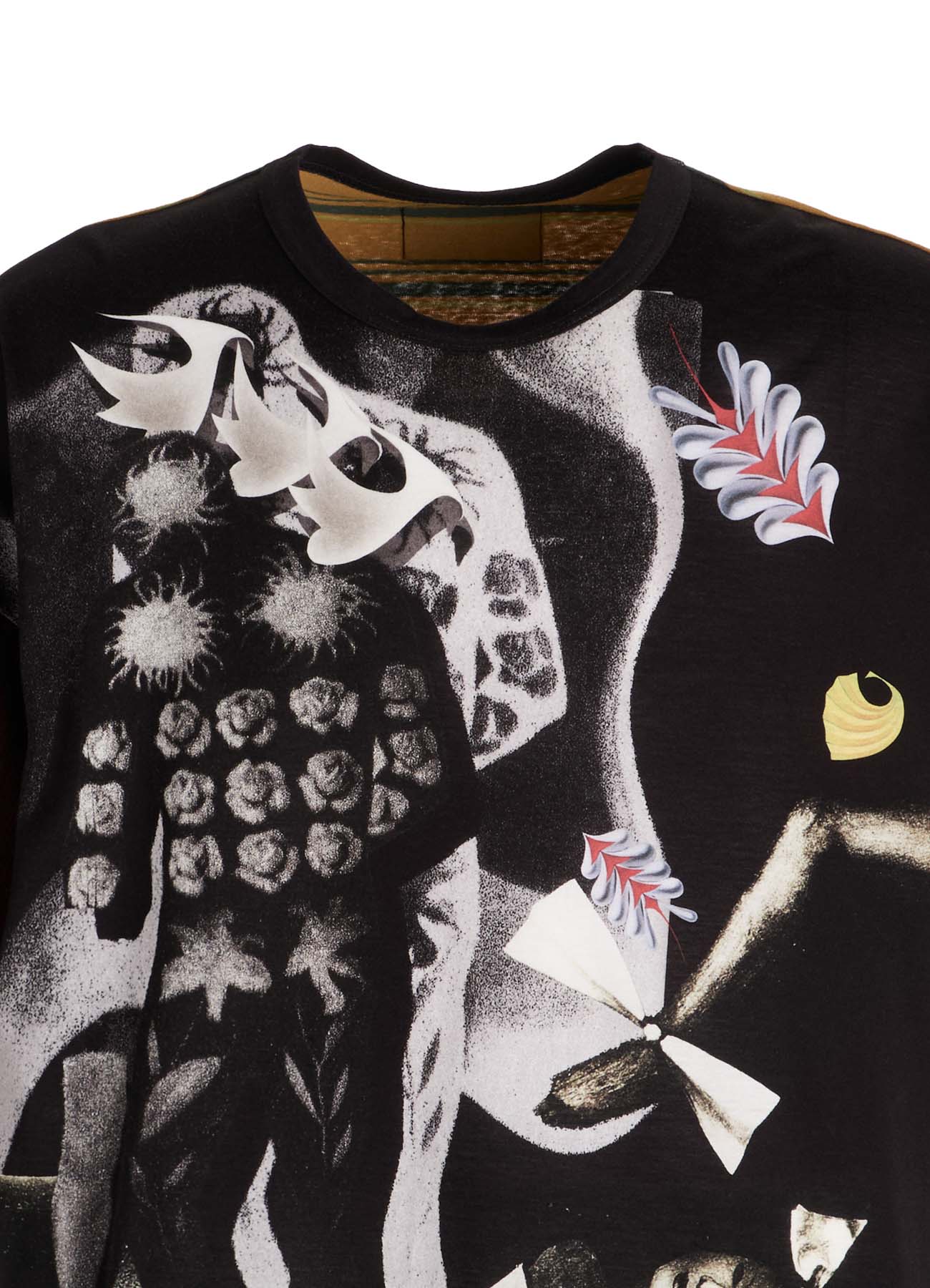 Ground Y×Taro Okamoto Patchwork T-shirts Collage Type:A