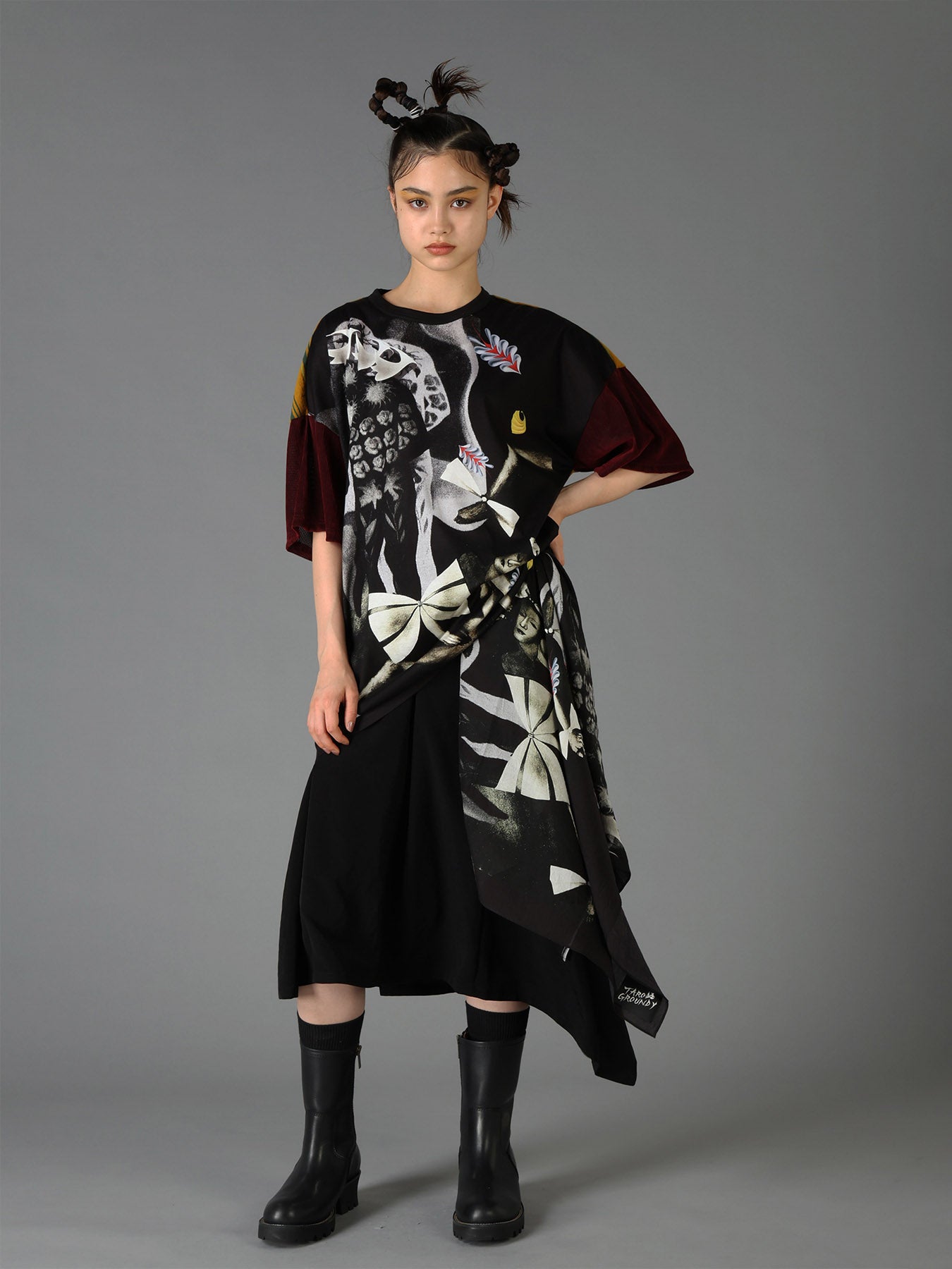 Ground Y×Taro Okamoto Patchwork T-shirts Collage Type:A – THE SHOP