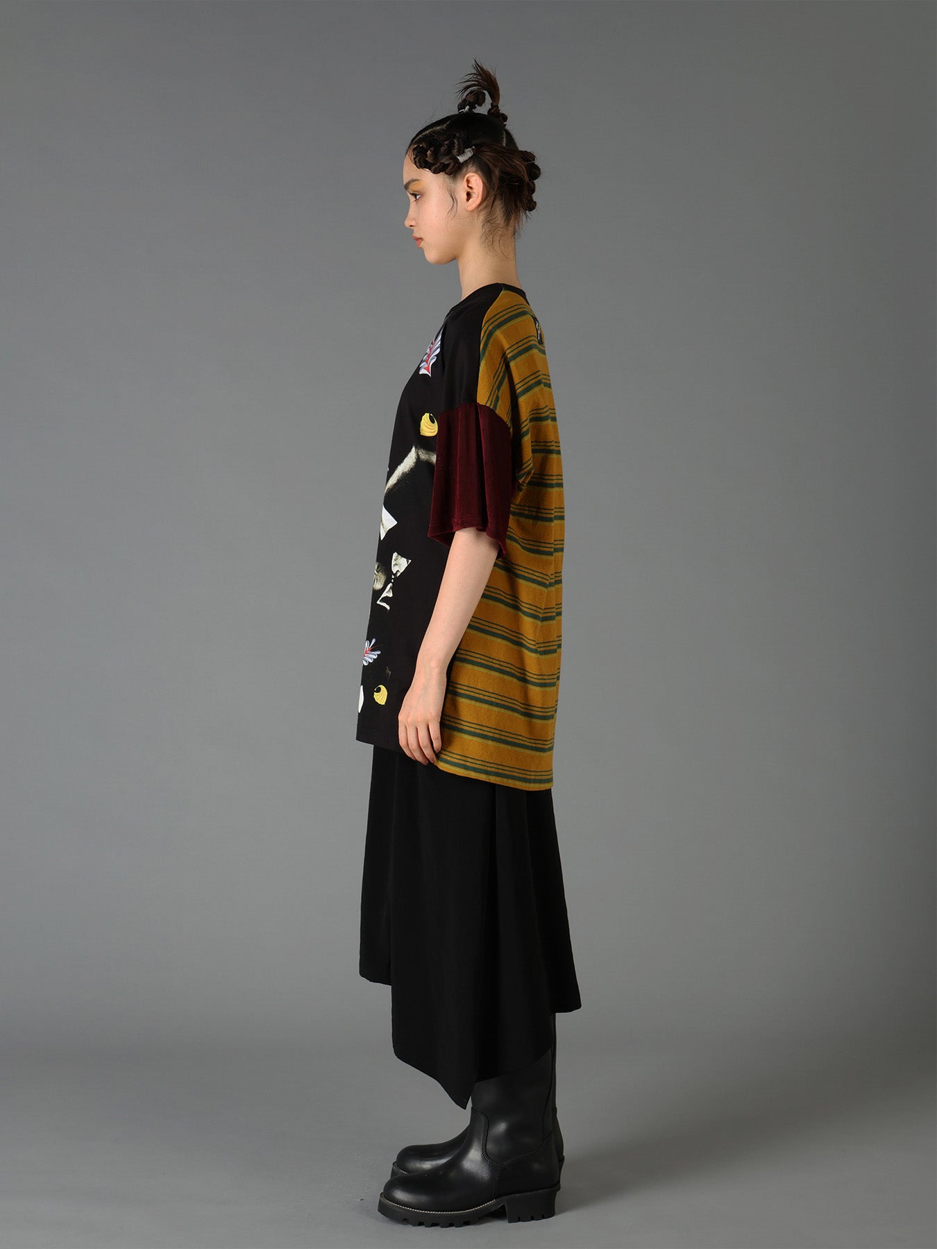 Ground Y×Taro Okamoto Patchwork T-shirts Collage Type:A – THE SHOP