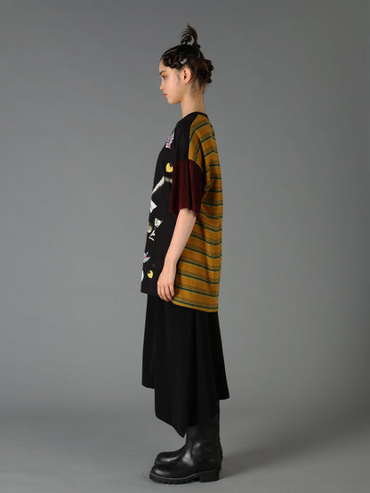Ground Y×Taro Okamoto Patchwork T-shirts Collage Type:A