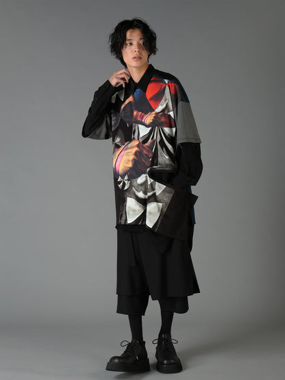 Ground Y×Taro Okamoto Patchwork T-shirts Collage Type:B