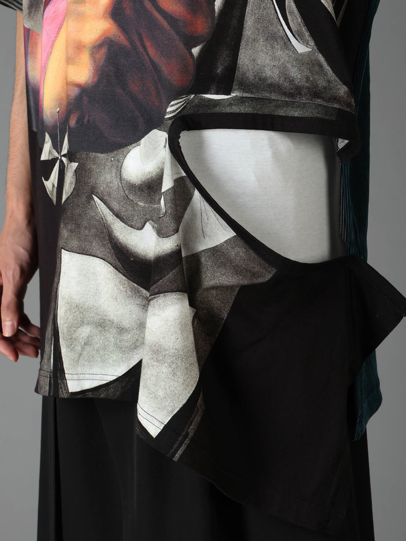 Ground Y×Taro Okamoto Patchwork T-shirts Collage Type:B