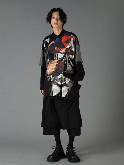 Ground Y×Taro Okamoto Patchwork T-shirts Collage Type:B