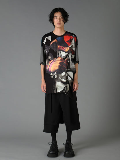 Ground Y×Taro Okamoto Patchwork T-shirts Collage Type:B