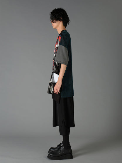 Ground Y×Taro Okamoto Patchwork T-shirts Collage Type:B
