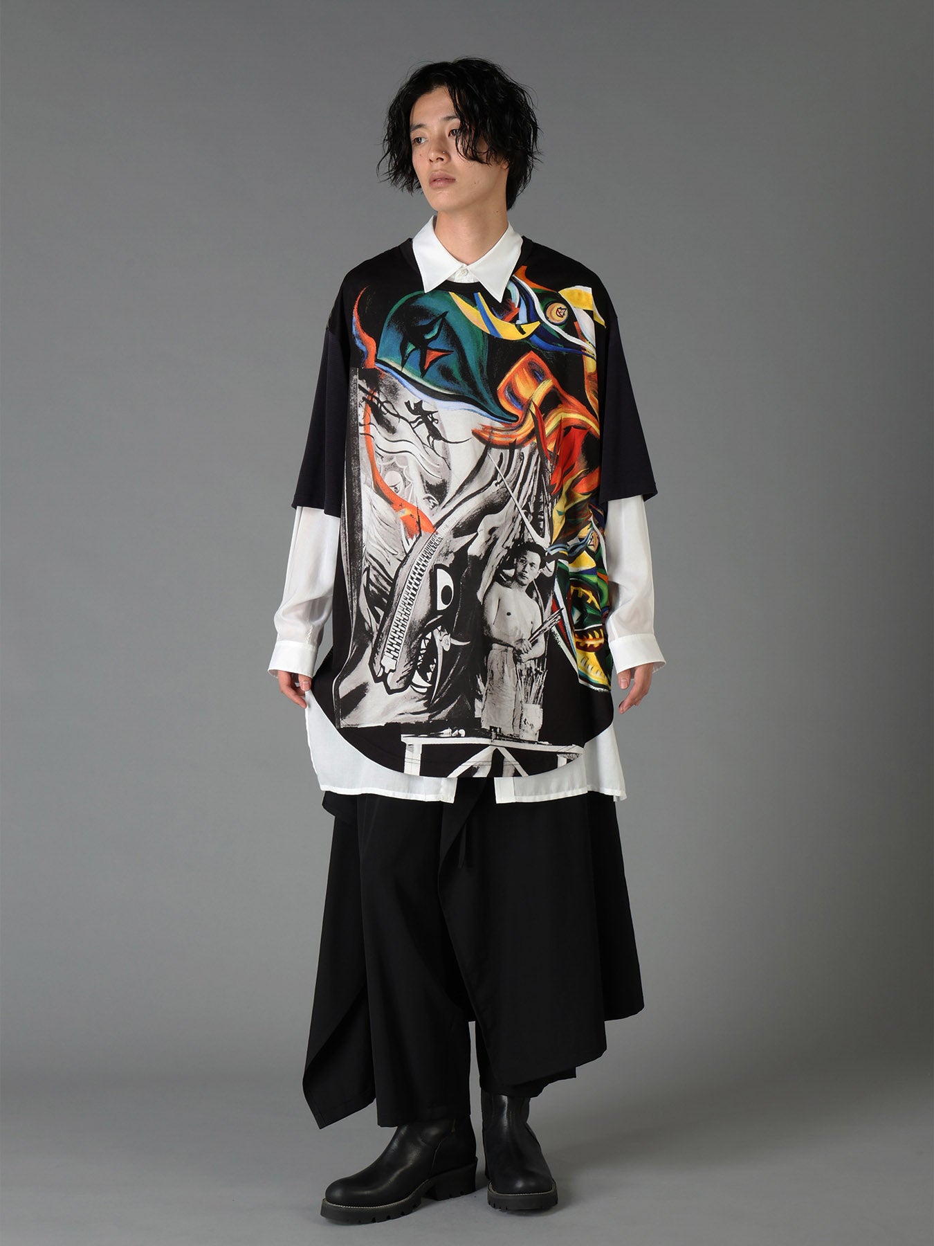Ground Y×Taro Okamoto Patchwork T-shirts Collage Type:C – THE SHOP