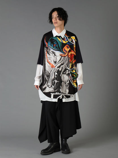 Ground Y×Taro Okamoto Patchwork T-shirts Collage Type:C