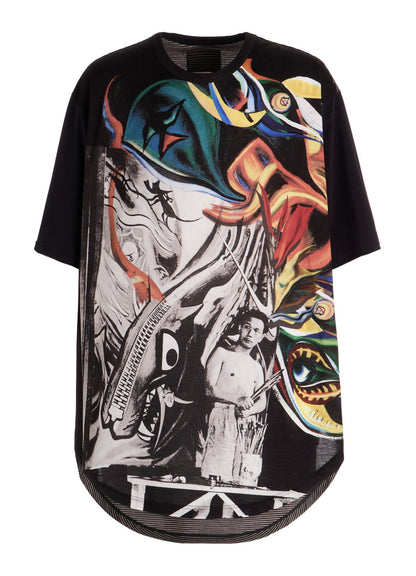 Ground Y×Taro Okamoto Patchwork T-shirts Collage Type:C