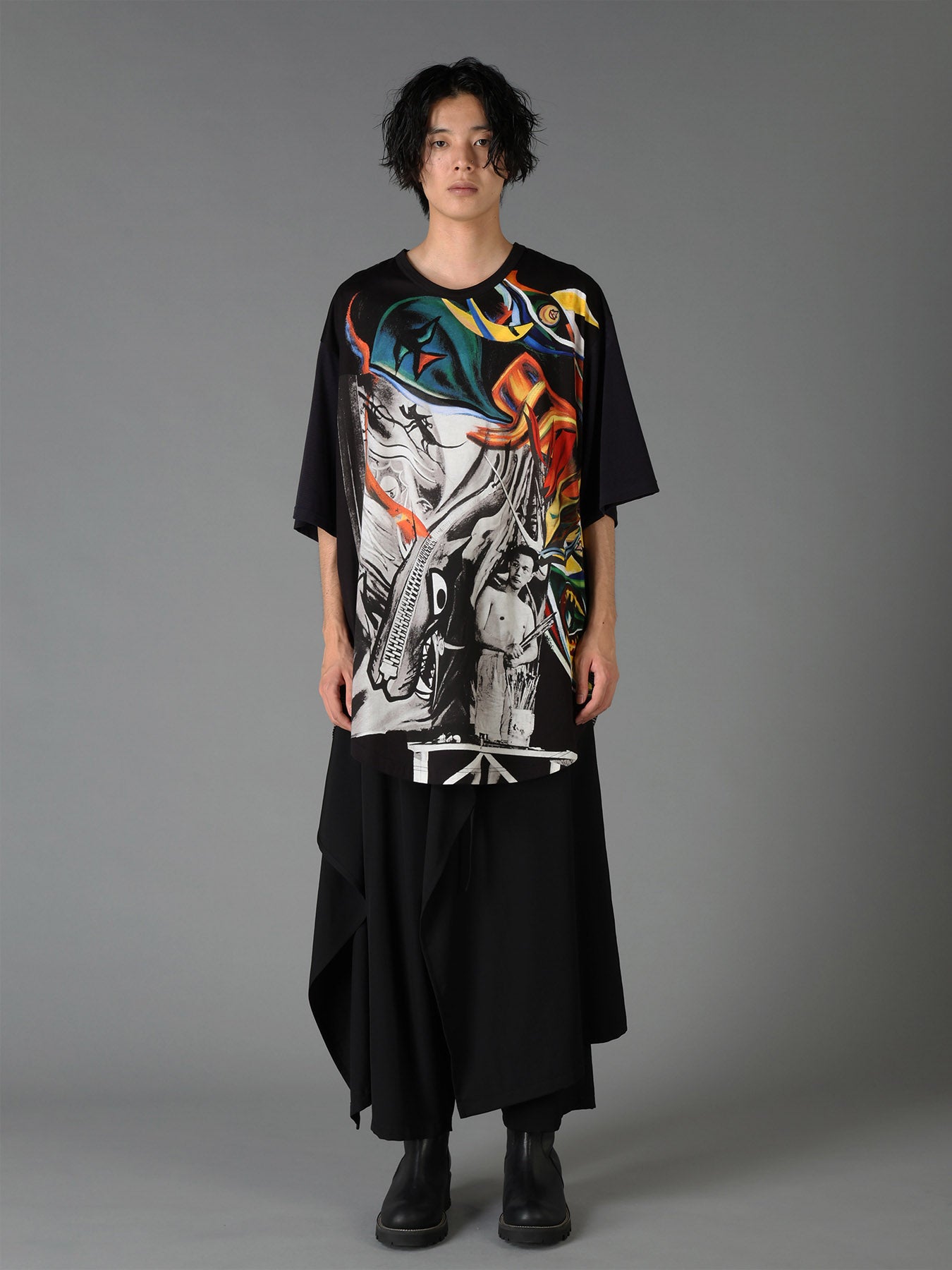Ground Y×Taro Okamoto Patchwork T-shirts Collage Type:C – THE SHOP