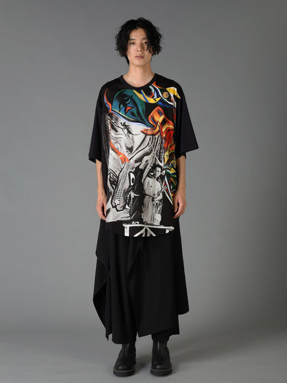 Ground Y×Taro Okamoto Patchwork T-shirts Collage Type:C