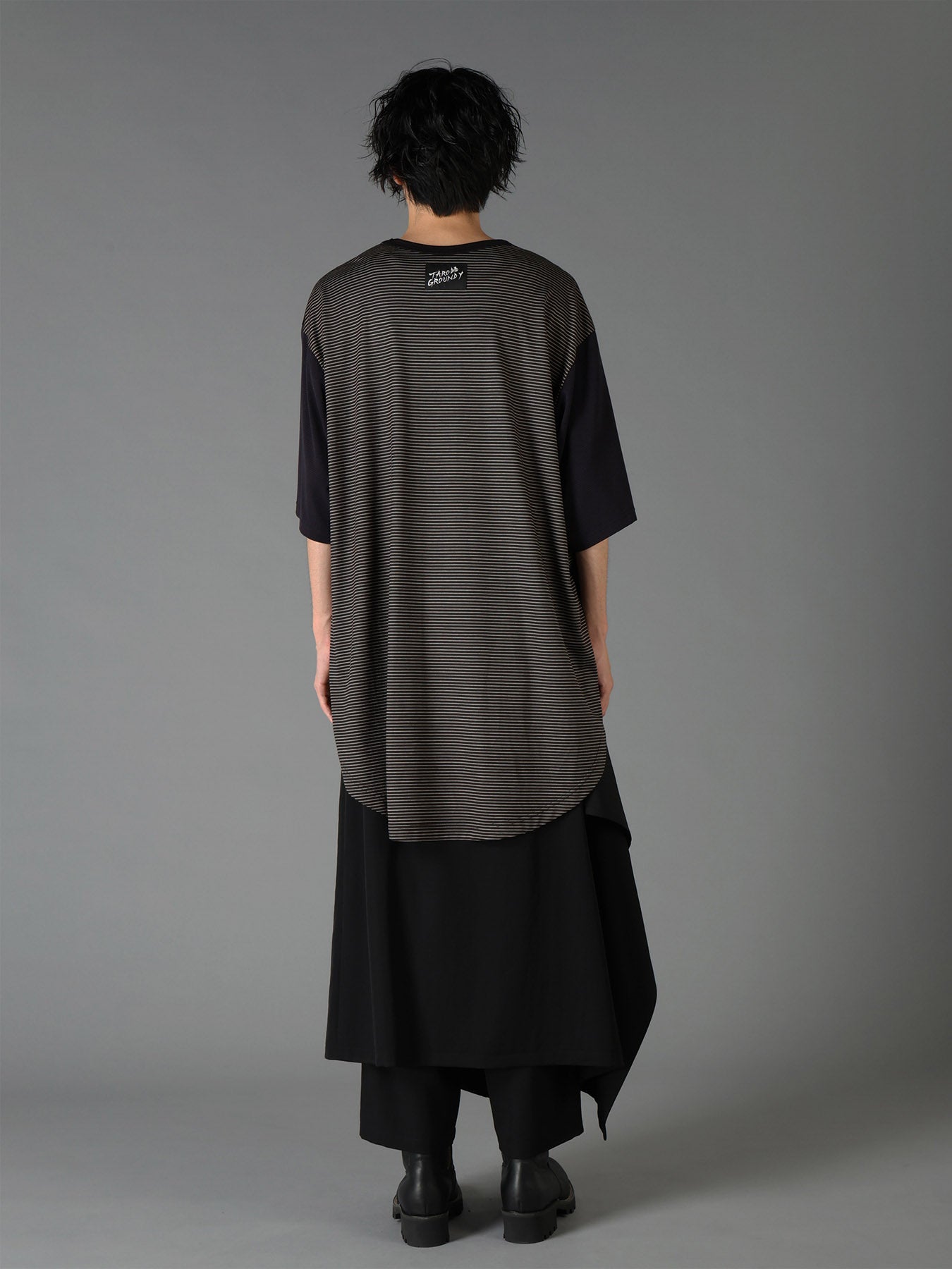 Ground Y オーバー スウェット トップス Ground Y×Taro Okamoto Patchwork T-shirts Collage Type:C – THE SHOP