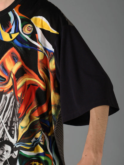 Ground Y×Taro Okamoto Patchwork T-shirts Collage Type:C