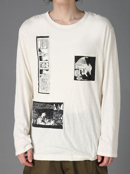 DC SUPER-VILLAINS PATCHWORK T-SHIRT