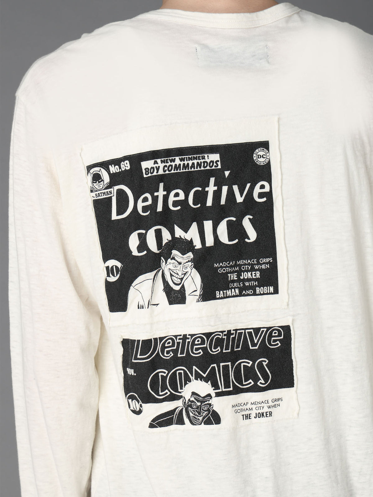 DC SUPER-VILLAINS PATCHWORK T-SHIRT