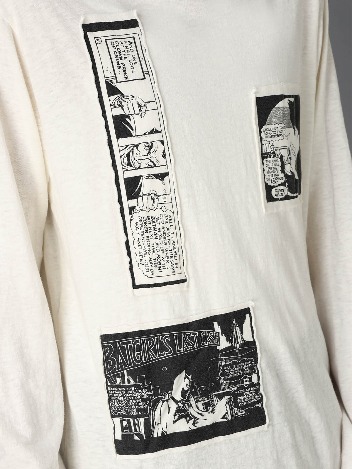 DC SUPER-VILLAINS PATCHWORK T-SHIRT
